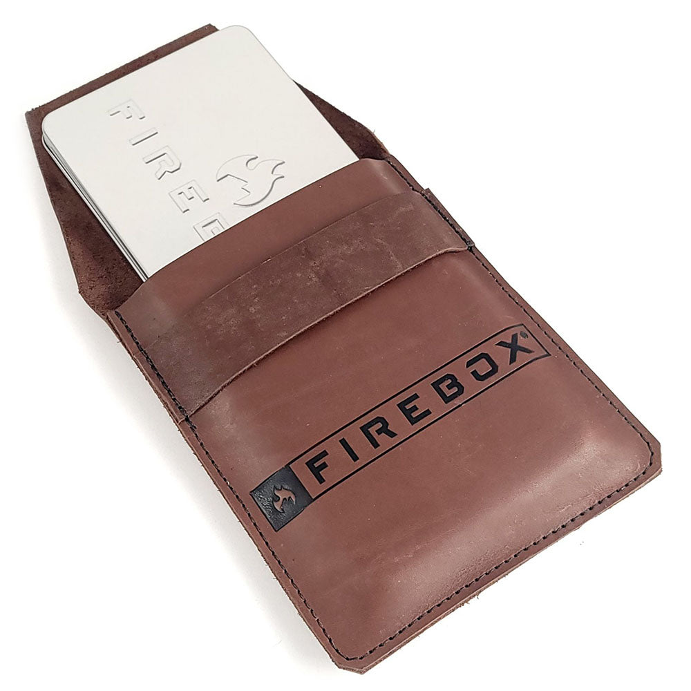 Firebox Vertical Leather Case