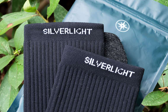 Silverlight Socks クルーソックス